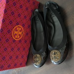 Tory Burch 7 Black Flats